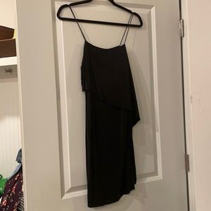 Little Black Dress with Asymmetrical detail
